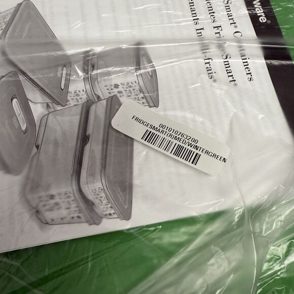 New Tupperware FridgeSmart Fruit Vegetable Storage Container 1-3/4 qt 7291 Green - Picture 7 of 7